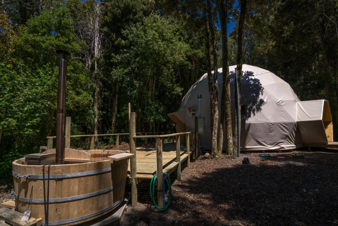 Cabanas Ensenada Bosque Nativo Exterior photo